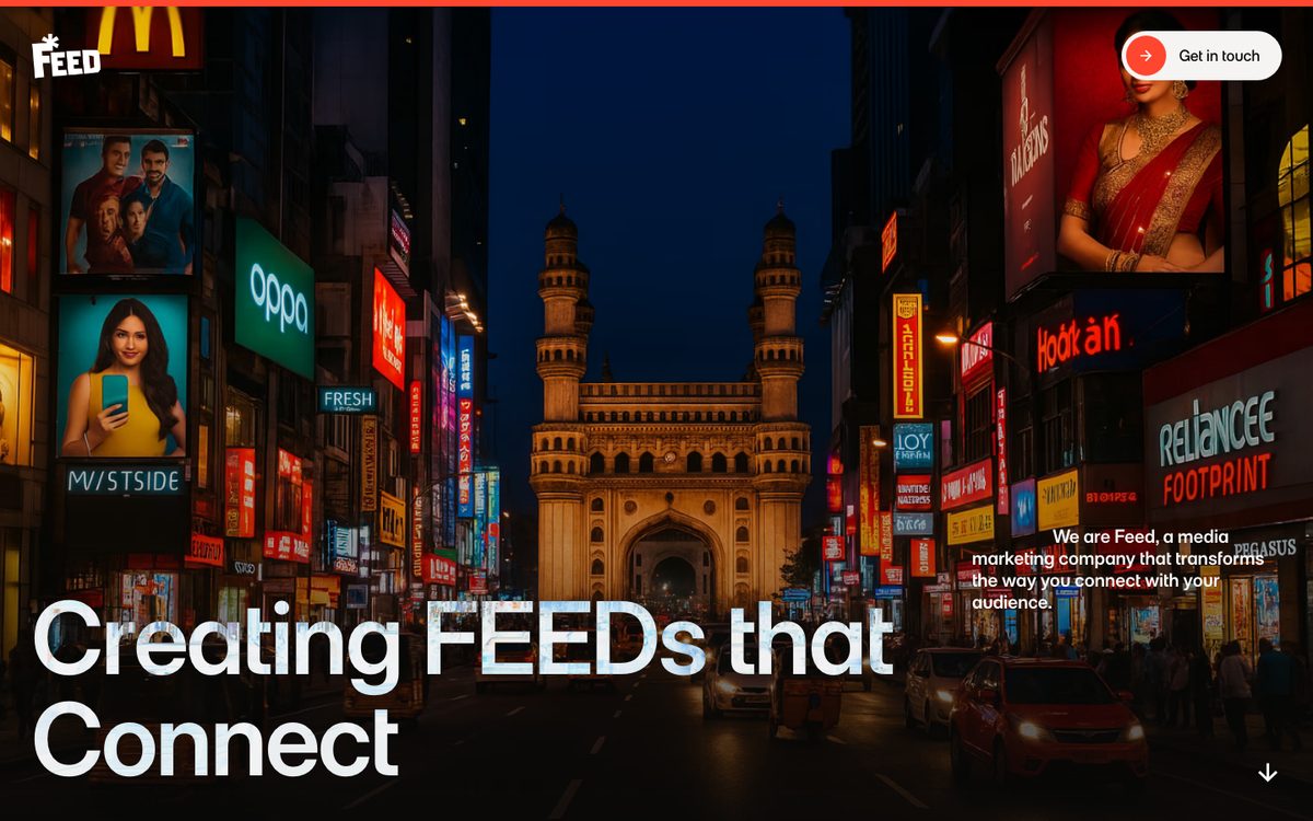 Feed Media Network website