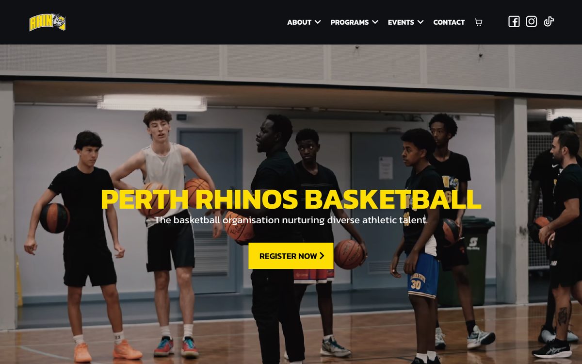 Perth Rhinos website